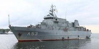 okręty wojenne w Szczecinie