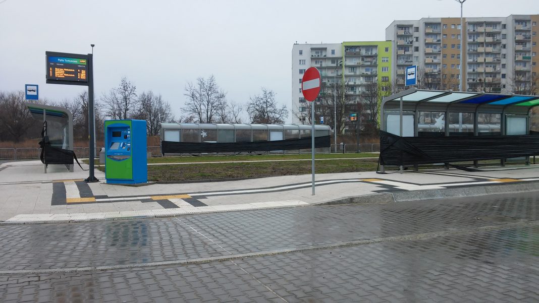 pętla autobusowa przy ulicy Turkusowej
