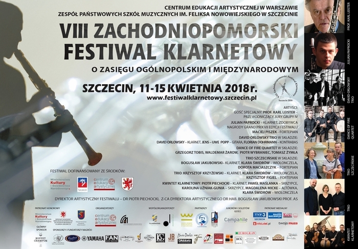VIII Zachodniopomorski Festiwal Klarnetowy
