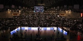 awaria oświetlenia Netto Arena