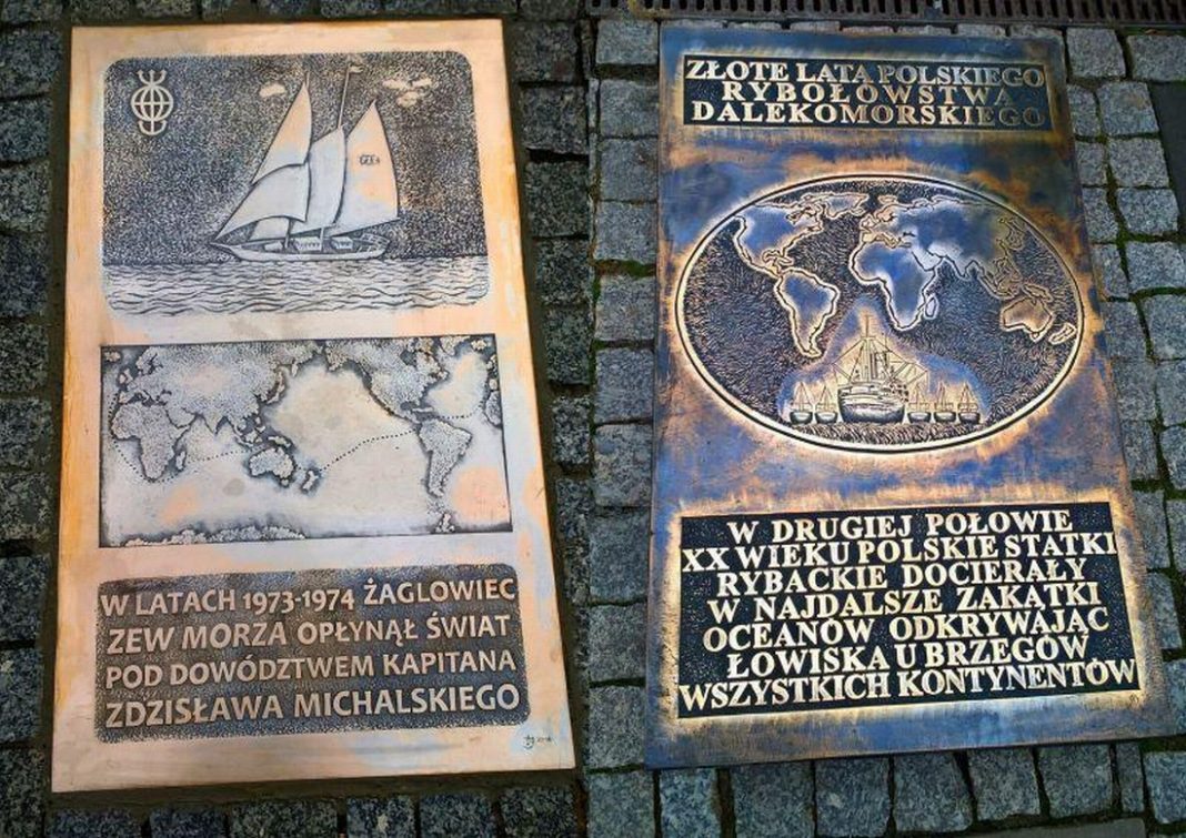 tablice pamiątkowe Aleja Żeglarzy