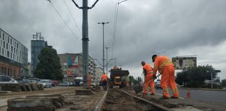 kumulacja inwestycji drogowo-tramwajowych w Szczecinie