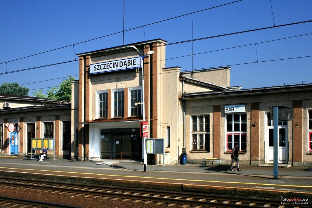 dworzec Szczecin Dąbie remont