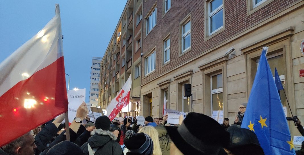 sądy protest Szczecin grudzień 2019
