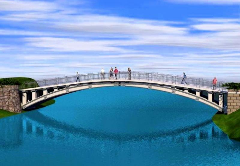 mostek Jezioro Rusałka remont