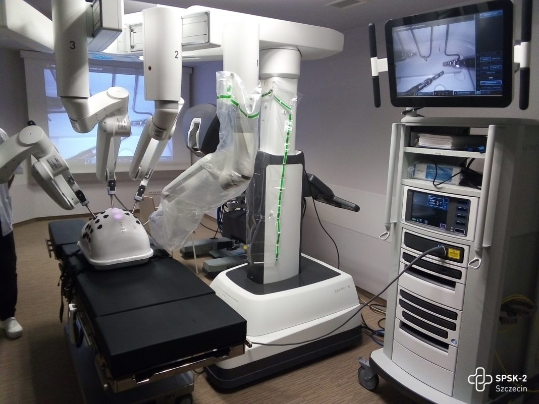 robot da Vinci szpital Pomorzany