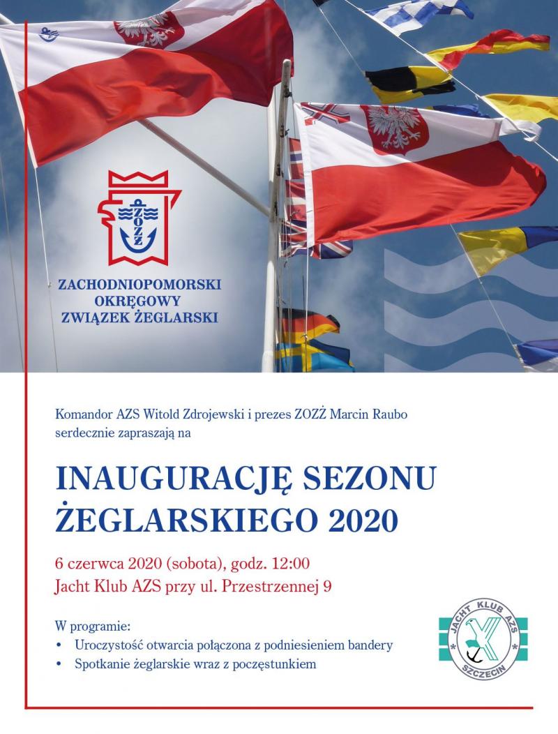 sezon żeglarski 2020 inauguracja Szczecin czerwiec 2020