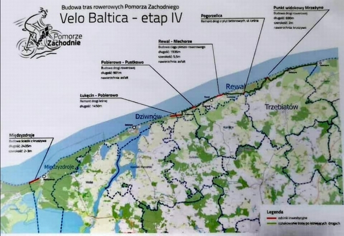 trasa rowerowa Velo Baltica IV etap