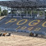 Stadion Miejski postęp prac sierpień 2020