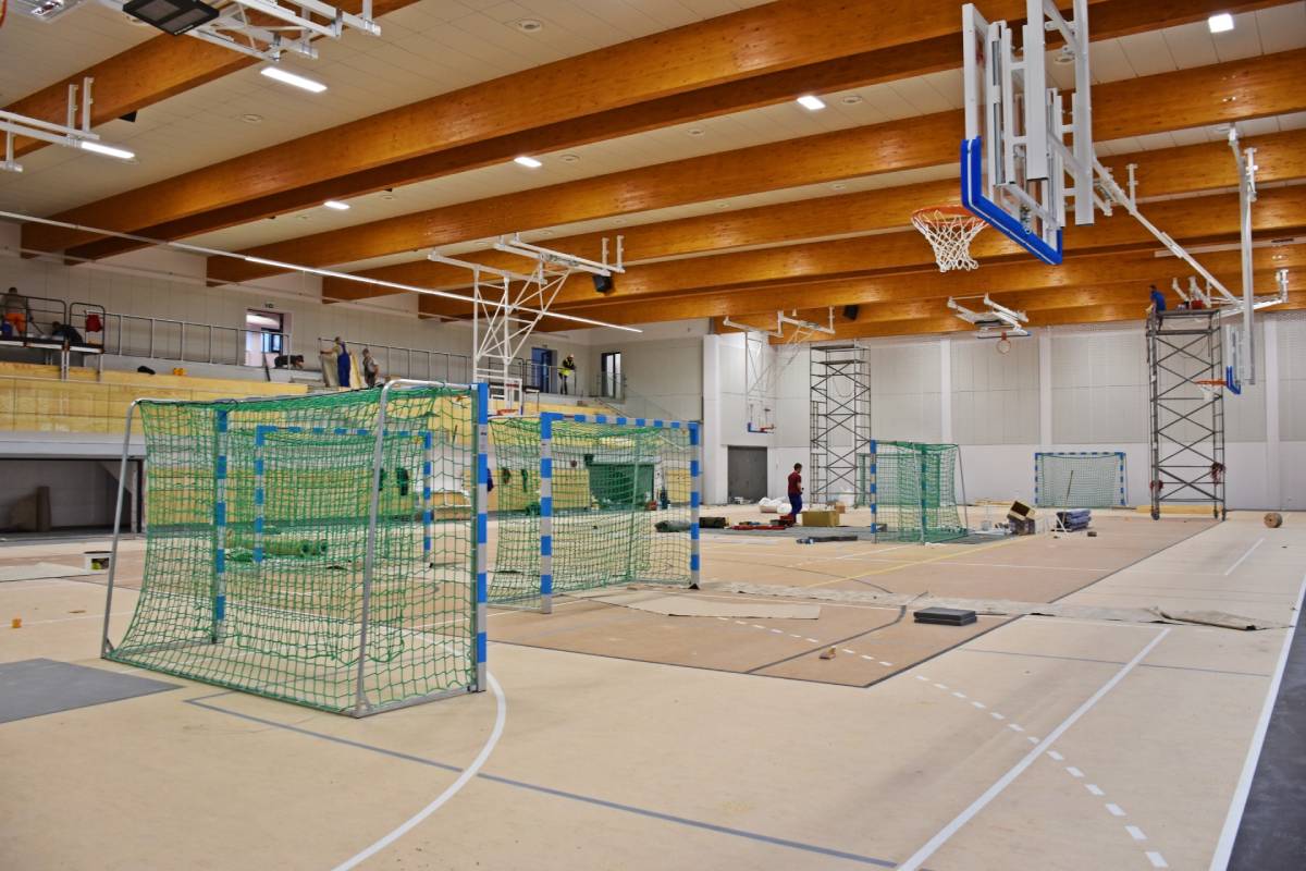 Nowoczesna sala gimnastyczna TME w Szczecinie prawie gotowa 2020