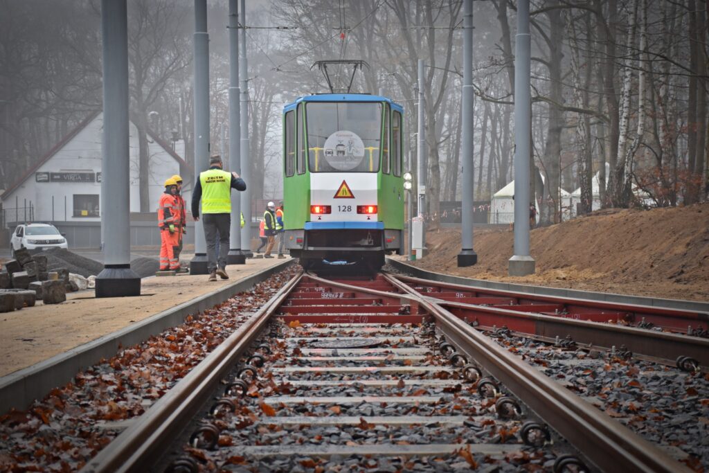 od 1 grudnia wracają tramwaje na pętle Głębokie Szczecin 2020