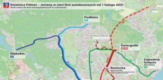 Od 1 lutego duże zmiany w komunikacji miejskiej w Szczecinie