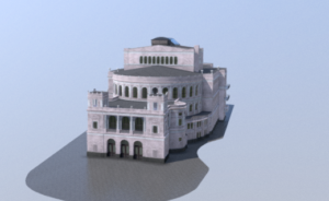 Stettin-3D-model-Teatru-Miejskiego