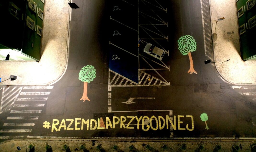 protest w sprawie wycinki drzew Szczecin