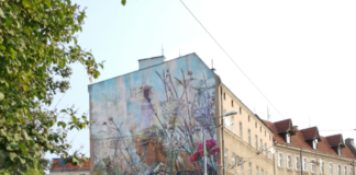Street Art Szczecin 2021. Nowy mural na Dębogórskiej