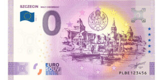 Pamiątkowy banknot 0 Euro do nabycia w MNS