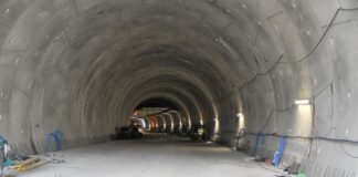 zdjęcia z tunelu w Świnoujściu