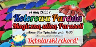 Parada z okazji Otwarcia Magicznej Ulicy Parasoli w Połczynie-Zdroju