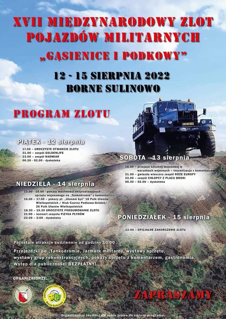 XVII Międzynarodowy Zlot Pojazdów Militarnych „Gąsienice i Podkowy”