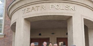 prace konserwatorskie w budynku Teatru Polskiego w Szczecinie