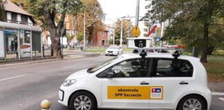 Po ulicach Szczecina jeżdżą już dwa pojazdy e-kontroli SPP